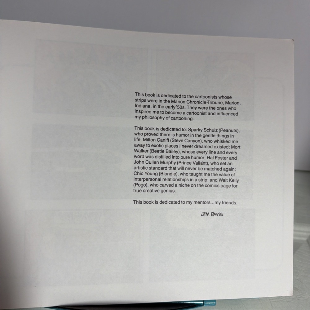 1983 "The Second Garfield Treasury" By Jim Davis, 1st Edition Ist Printing Vtg - Picture 7 of 11